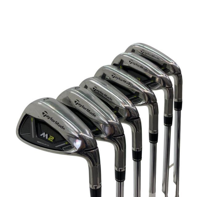 【中古】 テーラーメイド M2(2017) 6S アイアンセット IR RE-AX 90 STEEL JAPAN・SPEC(アイアン) (フレックスS) メンズ 男性用 右利き 右用 Cランク ゴルフクラブ