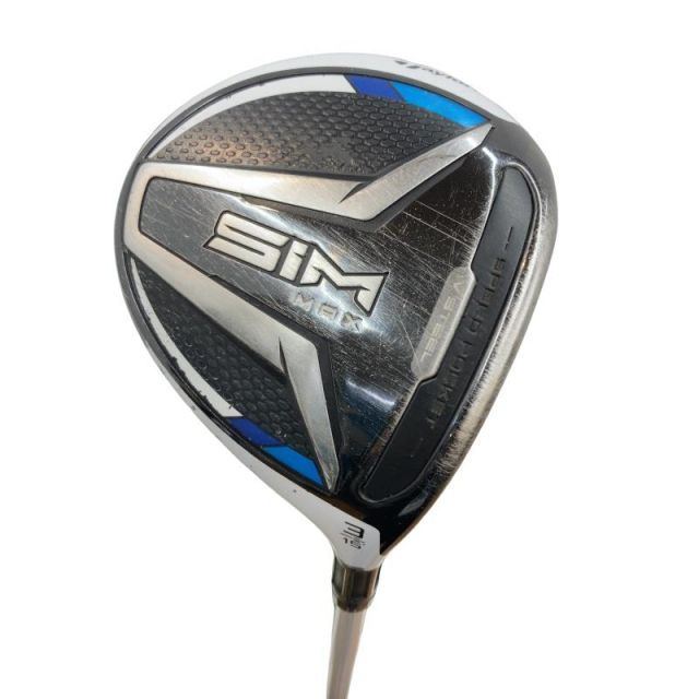 【中古】 テーラーメイド SIM MAX 3W レディース フェアウェイウッド FW TENSEI BLUE TM40(FW) (フレックスL) レディース 女性用 右利き 右用 Dランク ゴルフクラブ