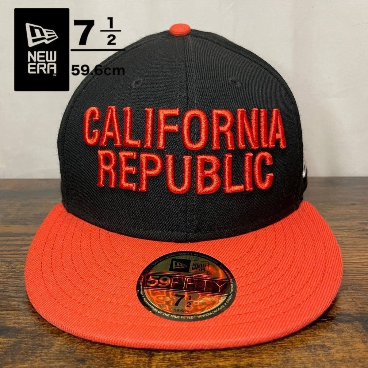 L18 ニューエラ 59fifty DISSIZIT カリフォルニア共和国 限定