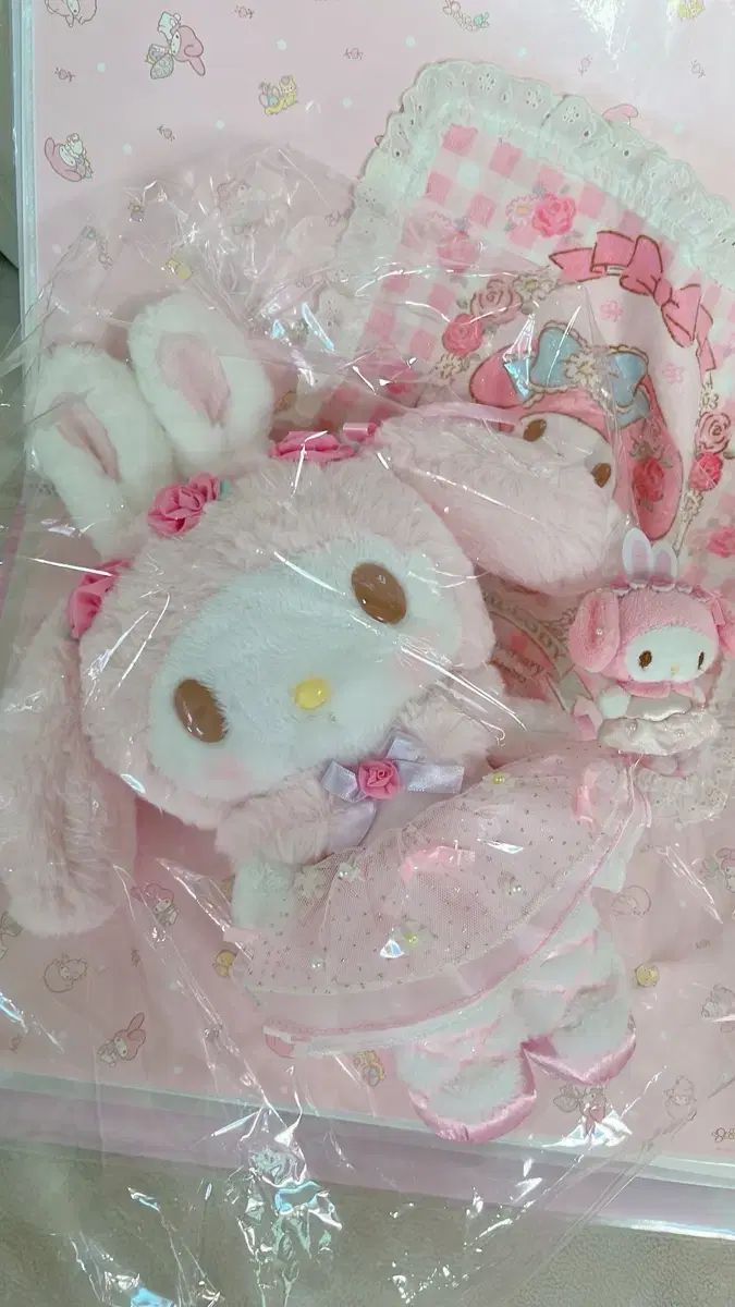 憧れのバレリーナ マイメロディ ぬいぐるみ + ブローチ セット 出品