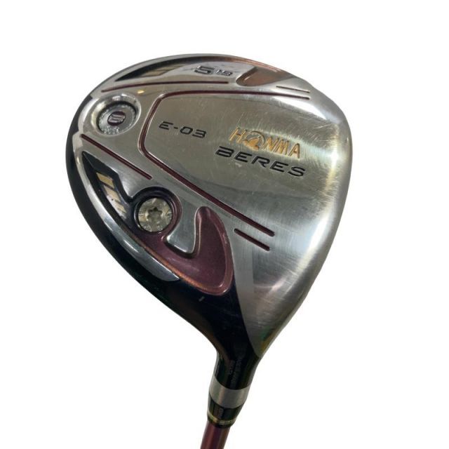 【中古】 本間ゴルフ BERES E-03 5W レディース フェアウェイウッド FW 2S ARMRQ8 40 (フレックスL) レディース 女性用 右利き 右用 Cランク ゴルフクラブ