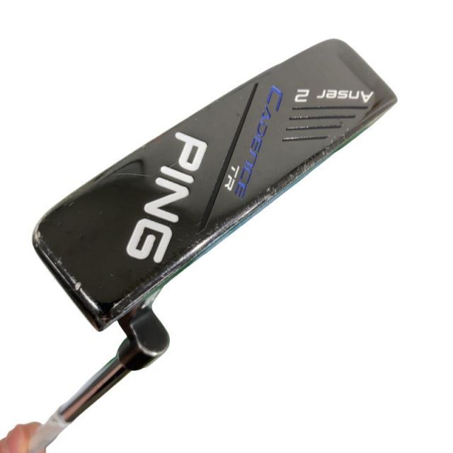 【中古】 ピン CADENCE TR Anser 2(青) 34インチ パター PT スチール (フレックスその他) メンズ 男性用 右利き 右用 Cランク ゴルフクラブ