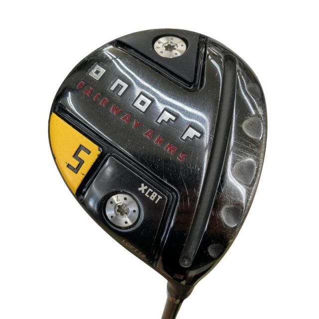 【中古】 ダイワ(グローブライド) ONOFF ARMS(2022) KURO 5W フェアウェイウッド FW CBT:622F (フレックスS) メンズ 男性用 右利き 右用 Cランク ゴルフクラブ