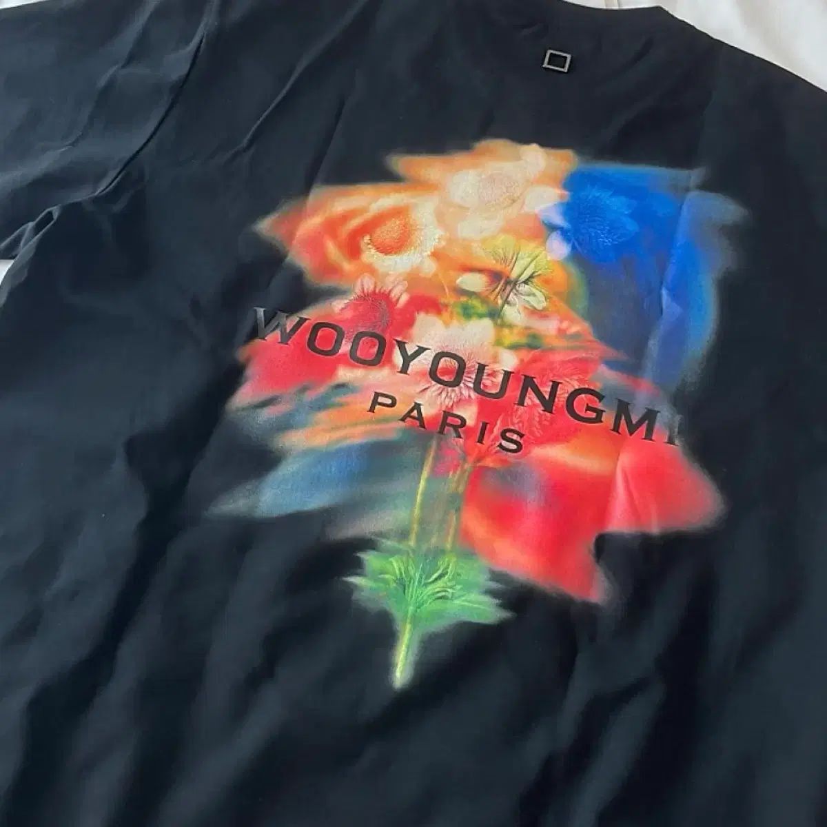 WOOYOUNGMI ウーヨンミ スウェイフラワー 半袖 50