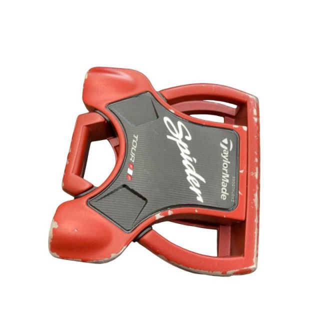 【中古】 テーラーメイド Spider Tour RED 34インチ パター PT スチール (フレックスその他) メンズ 男性用 右利き 右用 Cランク ゴルフクラブ
