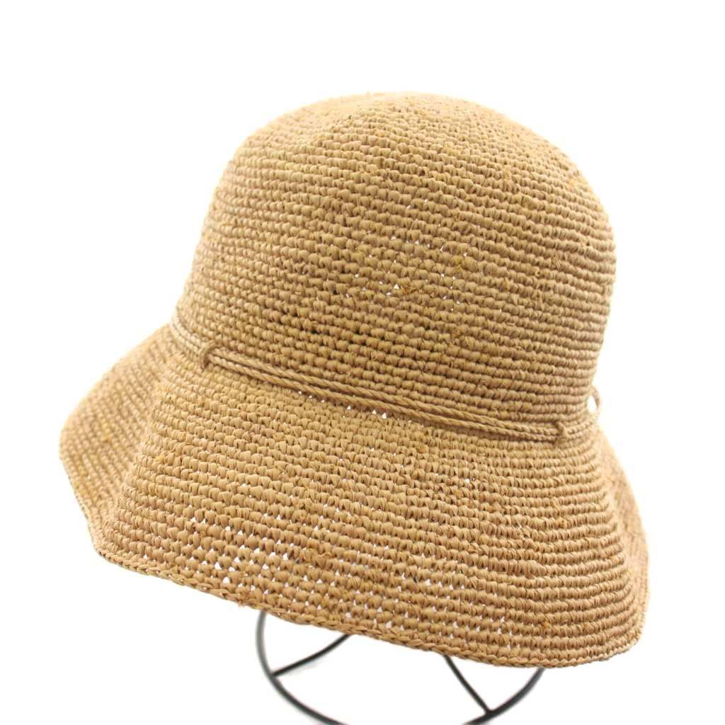 【美品】HELEN KAMINSKI ヘレンカミンスキー 麦わら帽子 AY13 ヘレンカミンスキー HELEN KAMINSKI 麦わら帽子 ラフィア ベージュ