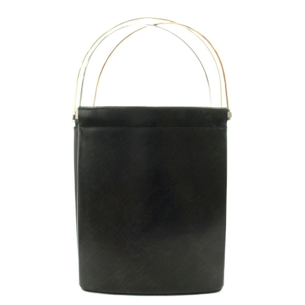 カルティエ Cartier トリニティバッグ ハンドバッグ レザー 黒 ブラック /AN67 ■OH 21,939円