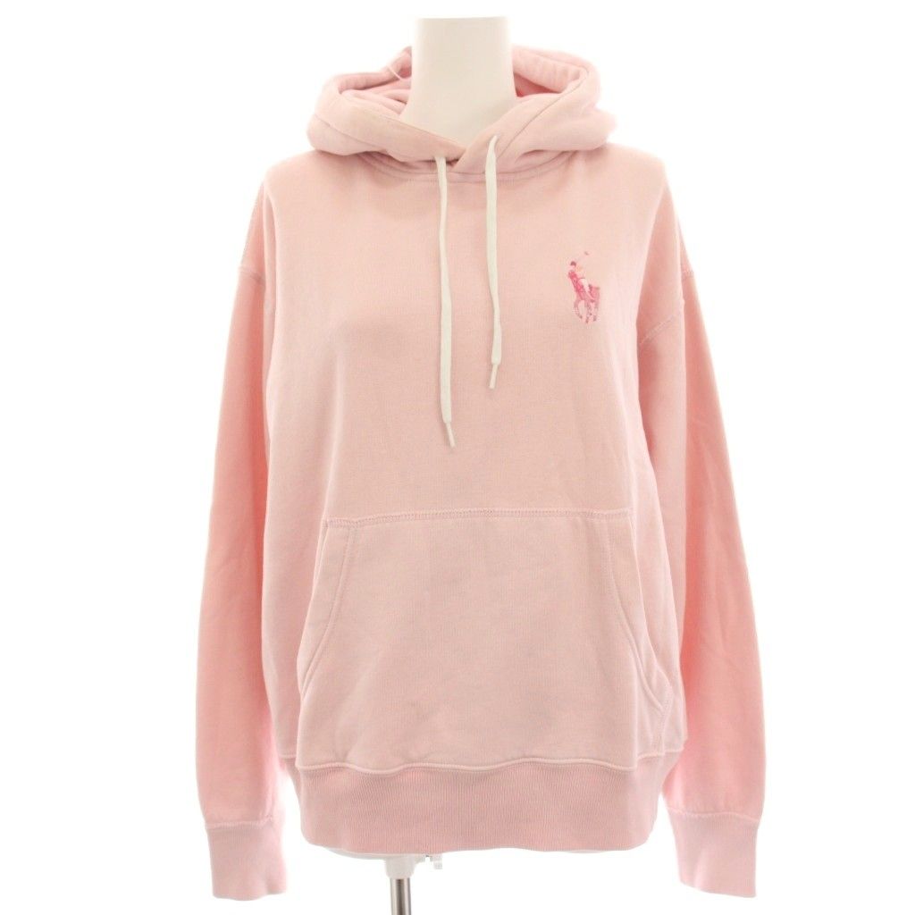 ラルフローレン RALPH LAUREN PINK PONY パーカー スウェット プルオーバー 長袖 ポニー M ピンク /HN