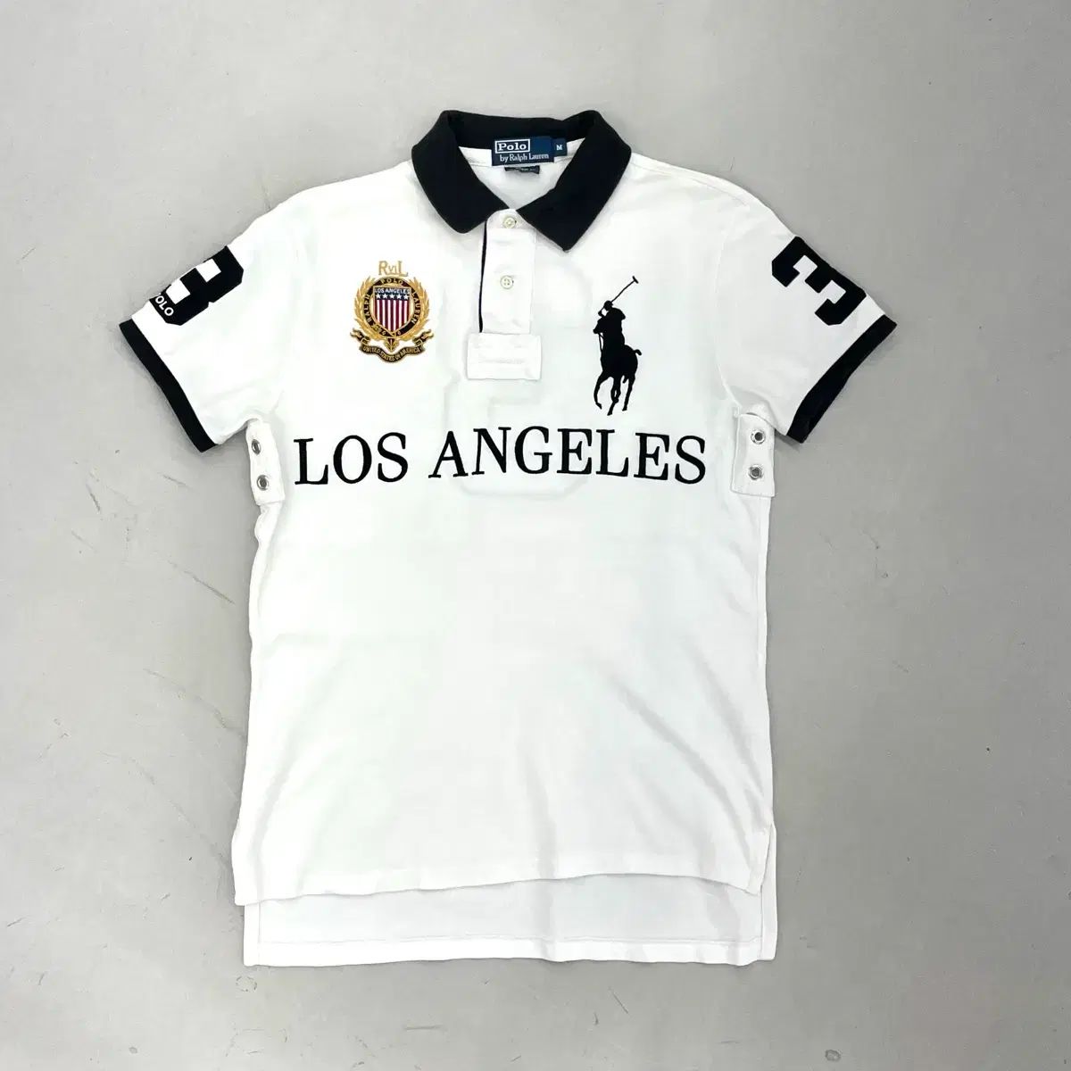 ポロ チーフキーフ ビックポニー ロサンゼルス PK カラ 半袖 Tシャツ