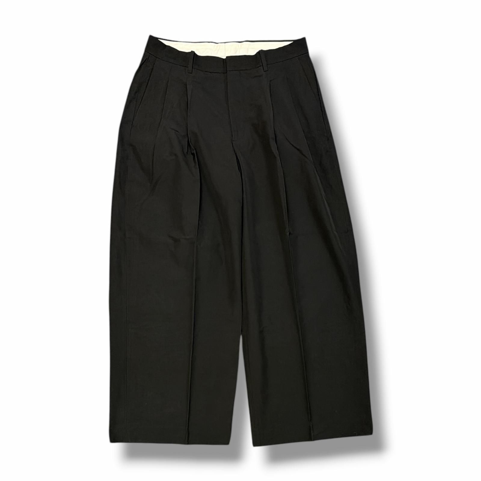 参考上代39600円 未使用 COOTIE PRODUCTIONS × BARACUTA 25SS EWP 2 Tuck Trousers 2タック トラウザーズ クーティープロダクションズ × バラクータ L （16298M）