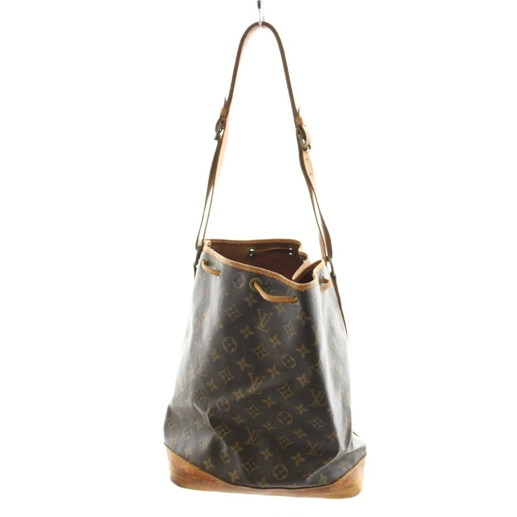 ルイヴィトン LOUIS VUITTON モノグラム ノエ ショルダーバッグ 茶 ブラウン M42224 /AN35 ■OH