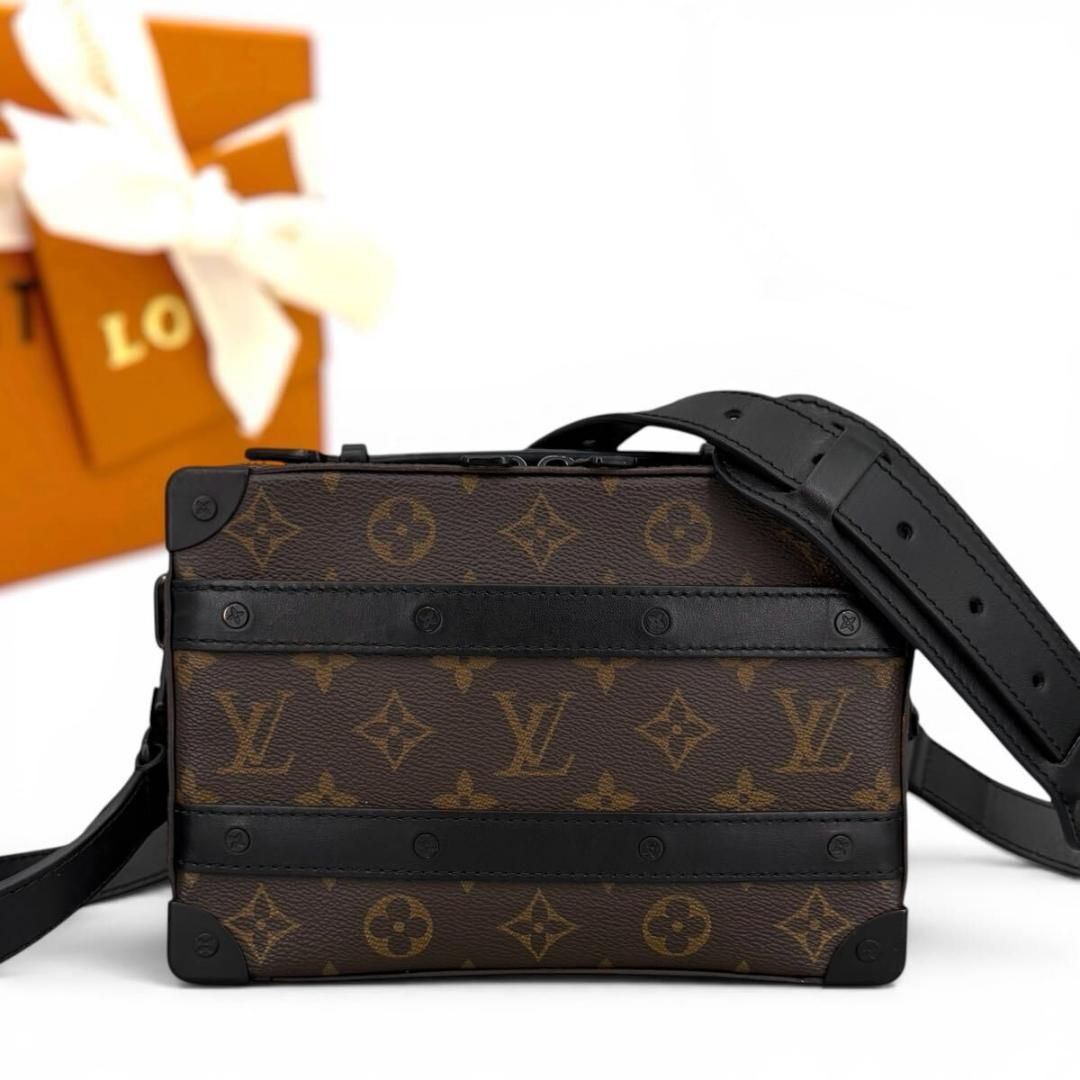 ルイヴィトン　ハンドル　ソフトトランク　モノグラム　マカサー　バッグ LOUIS VUITTON ショルダーバッグ