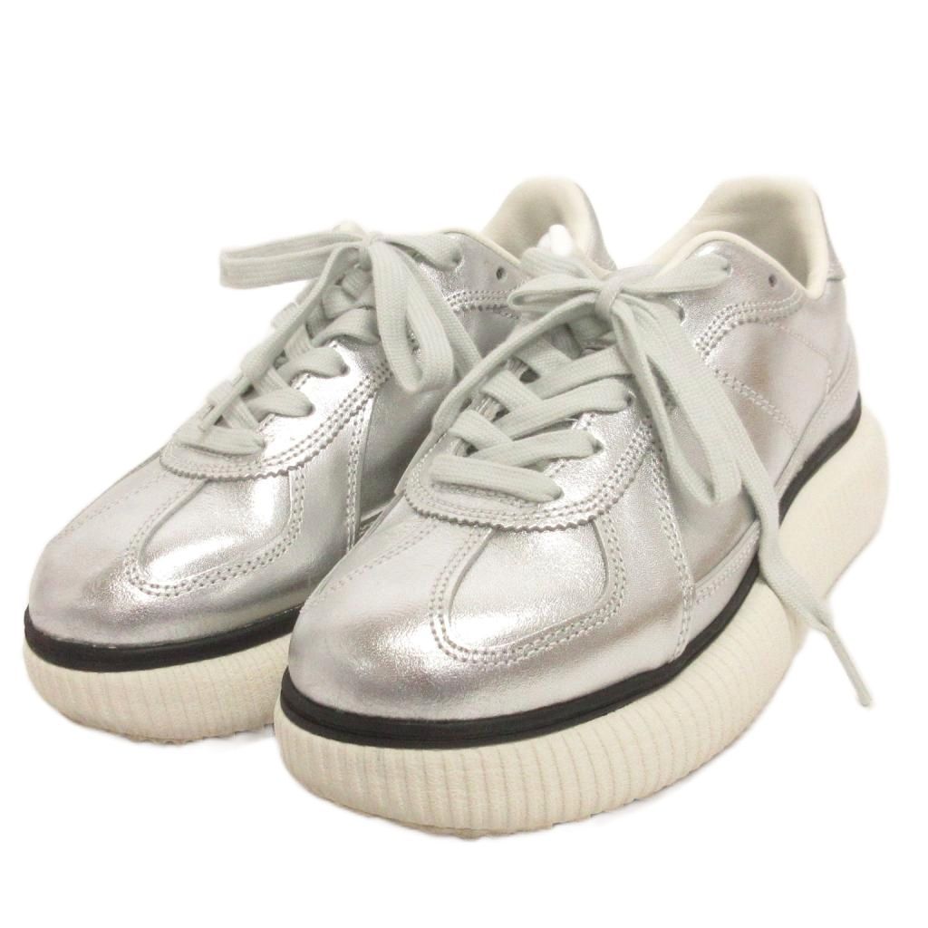 オニツカタイガー Onitsuka Tiger デレシティ DELECITY スニーカー ローカット 1183B941 シルバーカラー 23.0㎝
