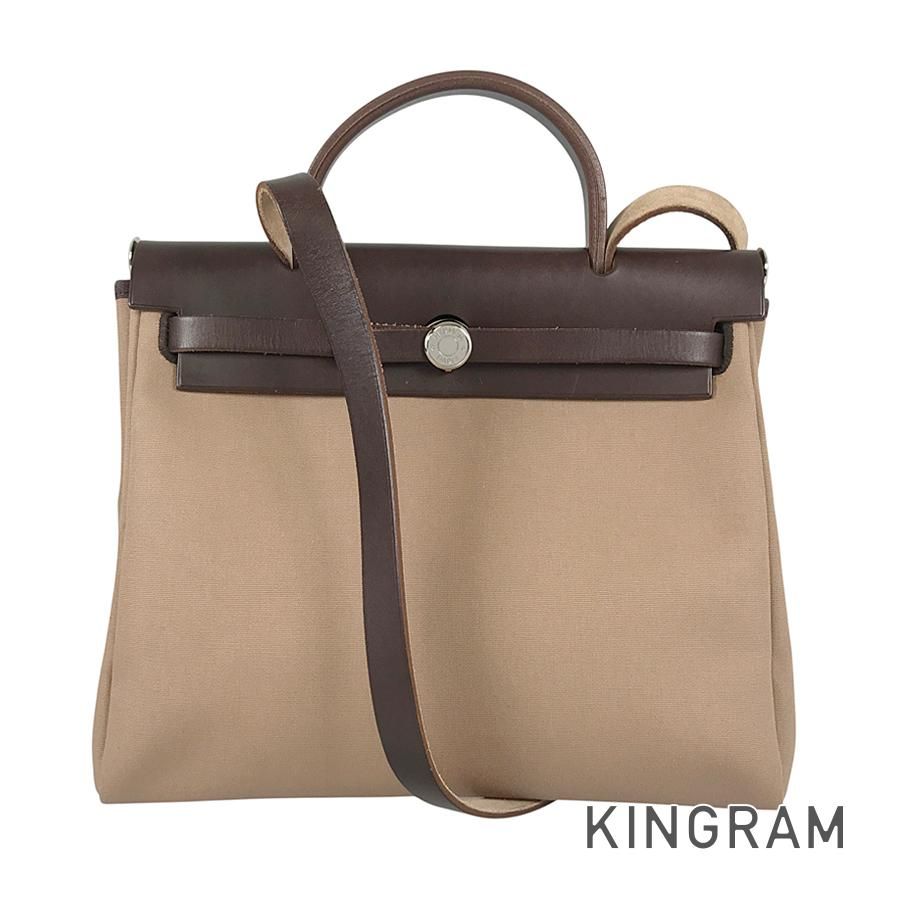 エルメス HERMES エールバッグ PM トワルオフィシエ ショルダーバッグ sst【中古】