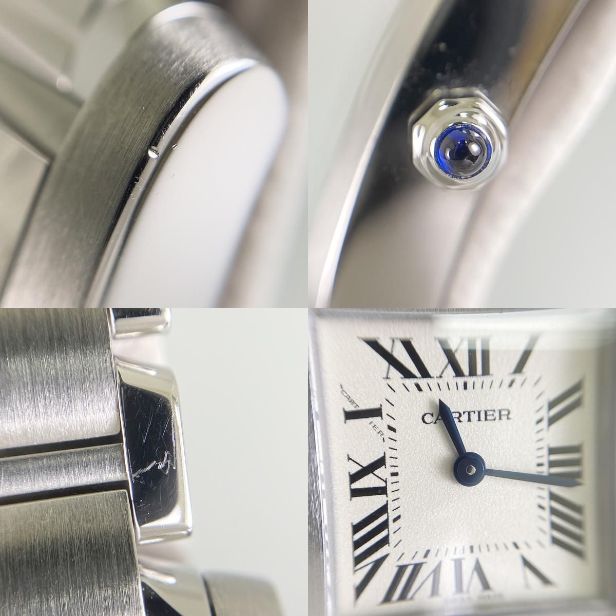 カルティエ Cartier タンク フランセーズ SM 3217 SS クォーツ