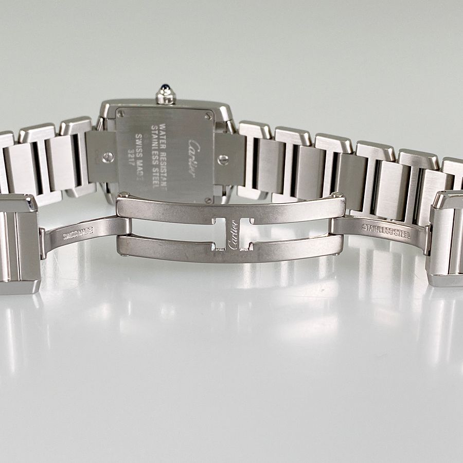 カルティエ Cartier タンク フランセーズ SM 3217 SS クォーツ