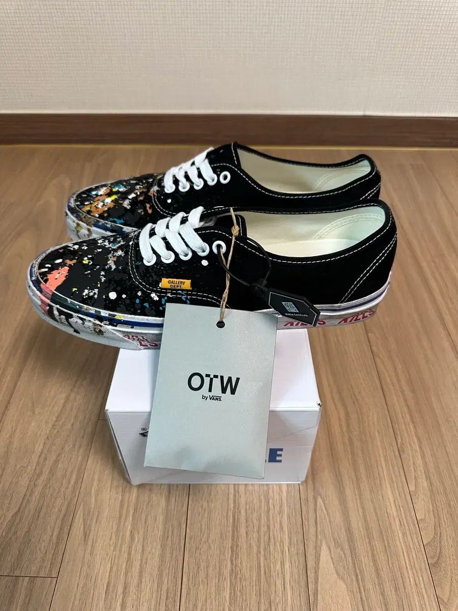VANS ギャラリー Department 5 OTW アセンティック 44 ブラック 280 28