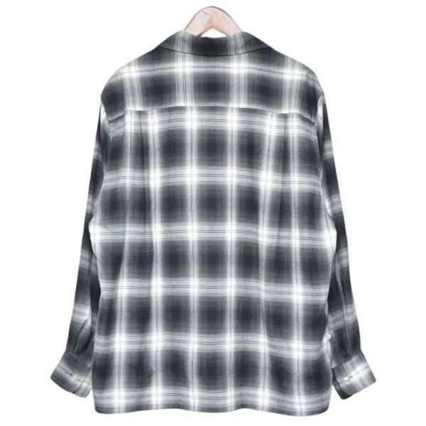 WACKO MARIA ワコマリア 2026SS OMBRE CHECK OPEN COLLAR SHIRT
