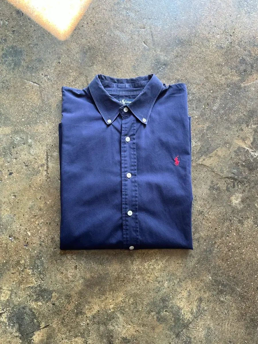 ポロ ラルフローレン コットン ブレーク シャツ (2XL)