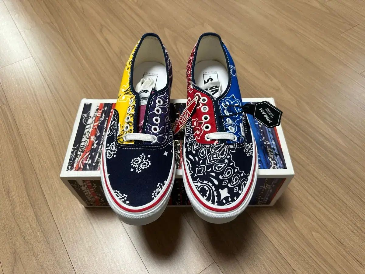 VANS ボルト BEDWIN & THE HEARTBREAKERS OG アセンティック LX マルチカラー 280