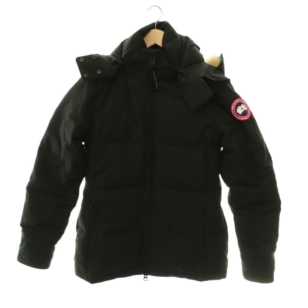 カナダグース CANADA GOOSE 3804L CHELSEA PARKA ダウンジャケット フード付き SP ブラック /ES ■OS