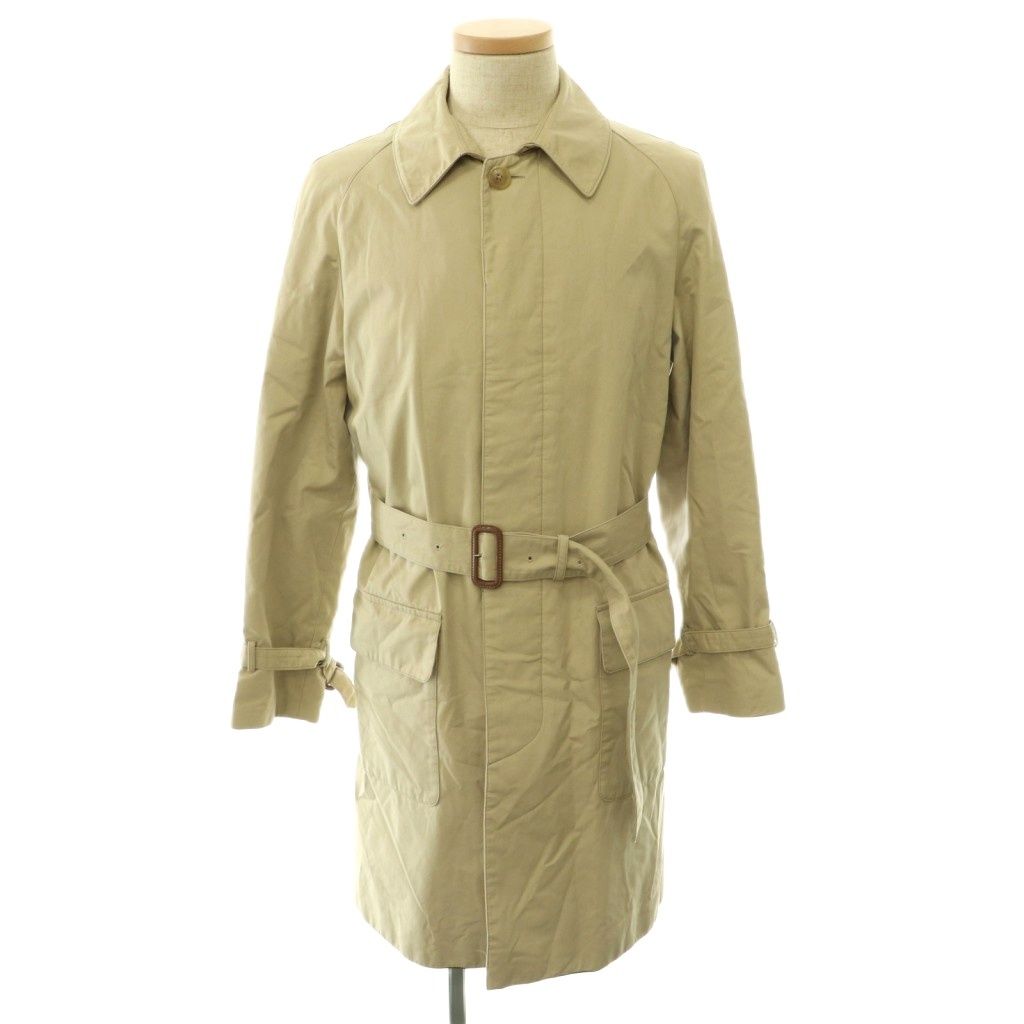 リングヂャケット RING JACKET コットン ステンカラーコート スプリングコート 46 ベージュ /HS ■OS 10,062円