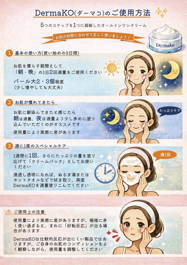 DermaKO ダーマコ プレミアムリポソームクリーム オールインワン 50ml 1個 韓国スキンケア プレミアムライン 高保湿 美容クリーム フェイスクリーム エイジングケア