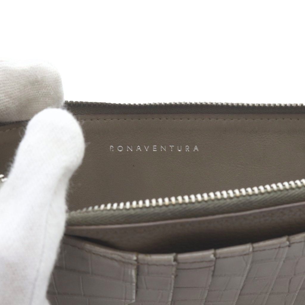 ボナベンチュラ BONAVENTURA フラグメントケース 長財布 グレージュ