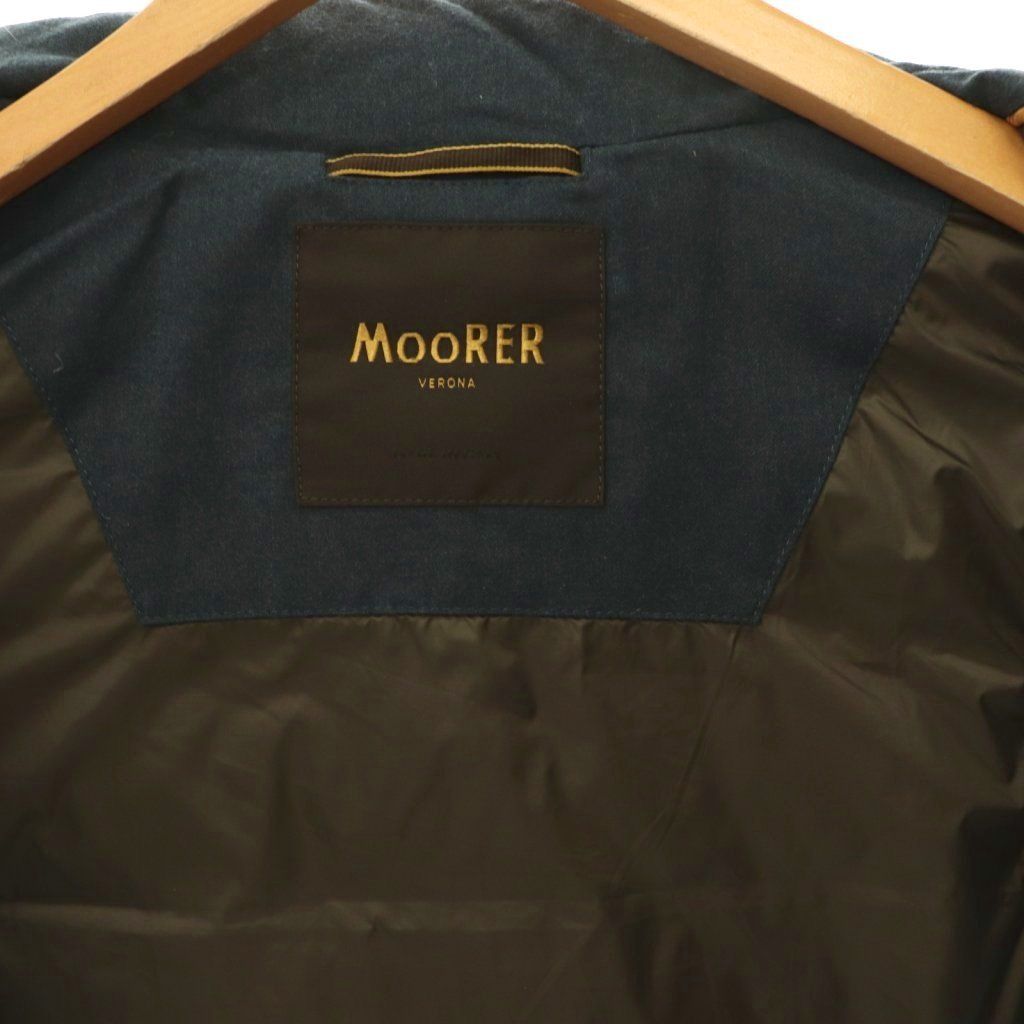 ムーレー MOORER OLIVER L ウール ダウン ベスト ジップアップ 44