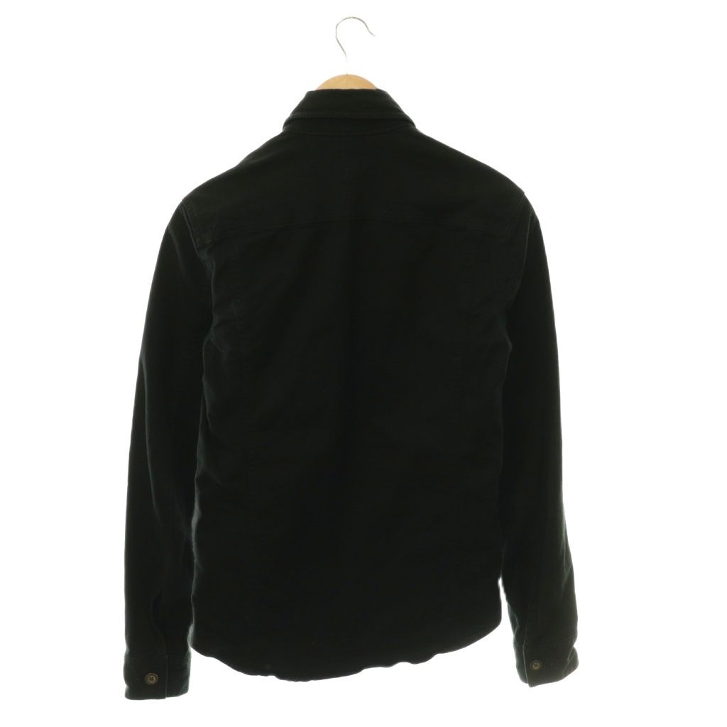オールドサーカス THEE OLD CIRCUS シャツ ストレッチ 厚手 長袖 2 黒 