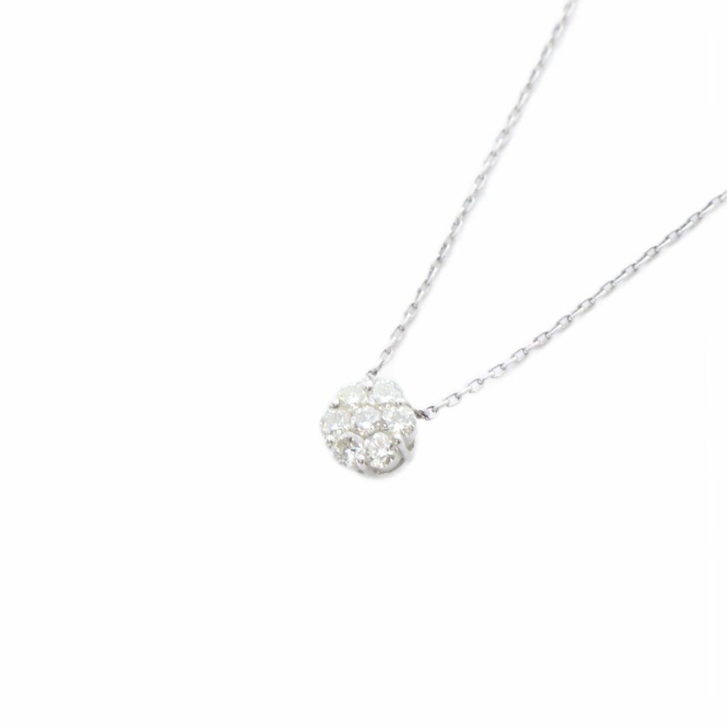 スタージュエリー STAR JEWELRY ネックレス Pt950 ダイヤ0.38ct プラチナ