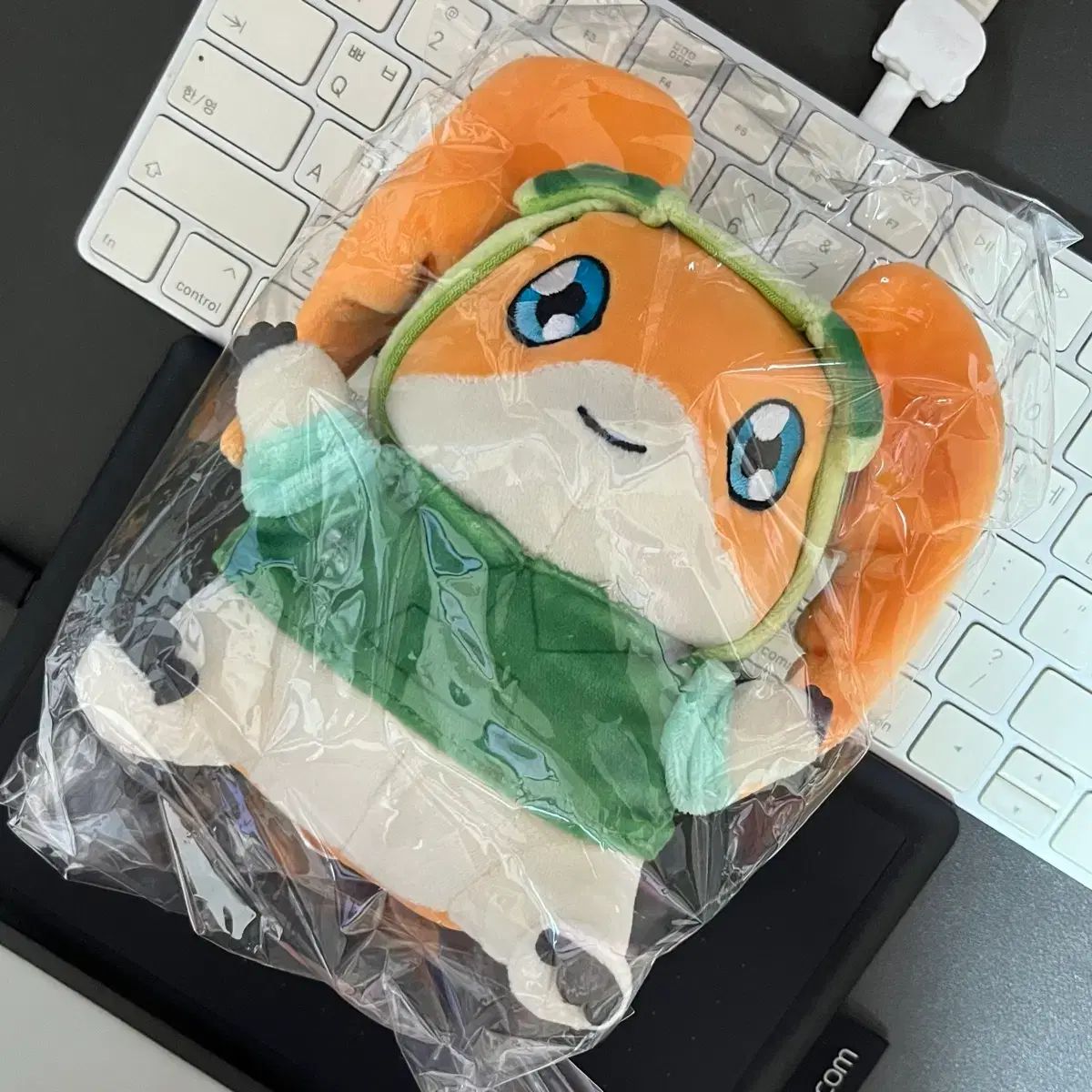 デジタルモンスターアドベンチャー パタモン リッキー(RICKY)着裝 バージョン ぬいぐるみ
