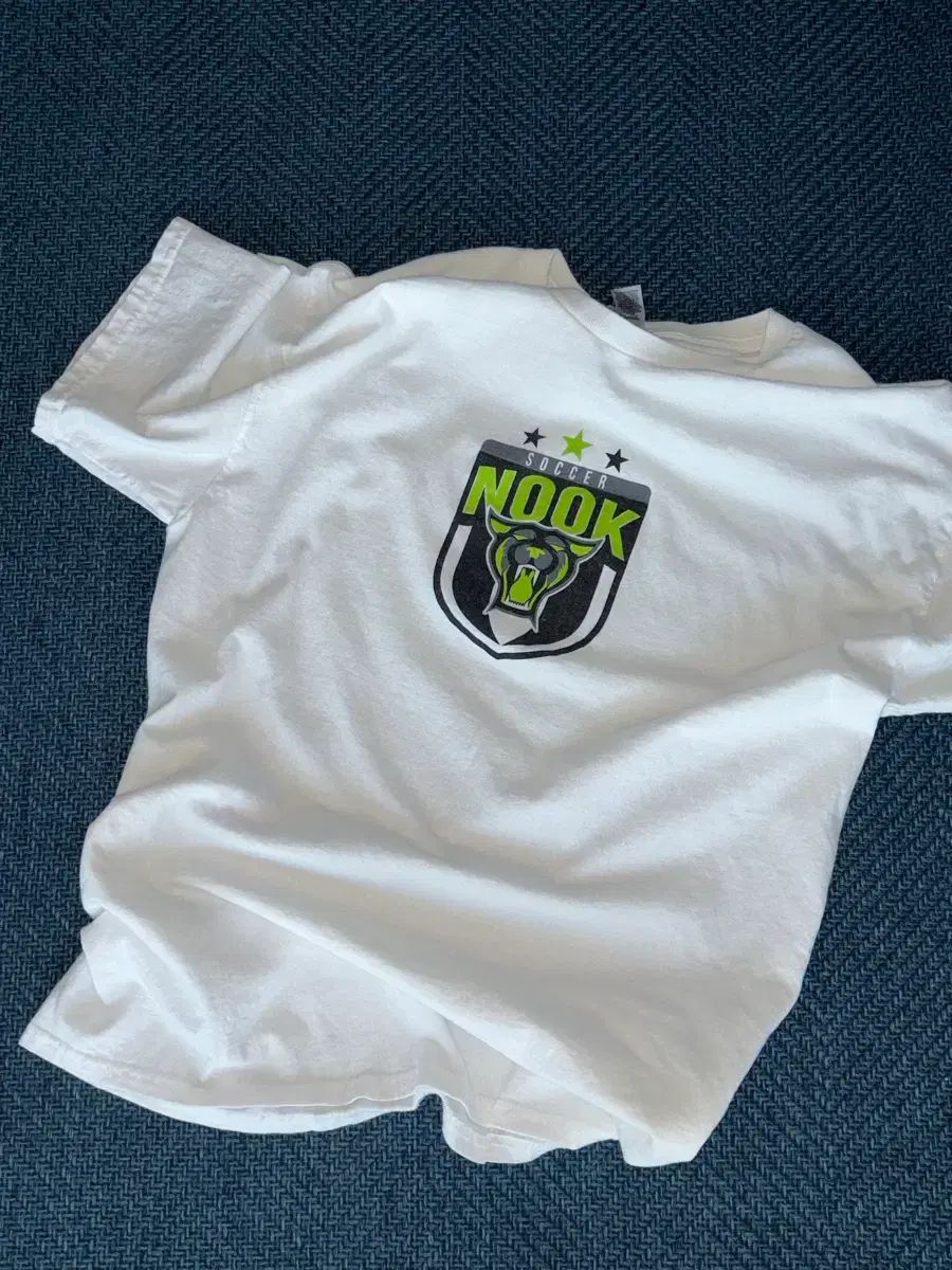 アメリカン ヴィンテージ NOOK サッカーチーム 半袖 Tシャツ L (103)