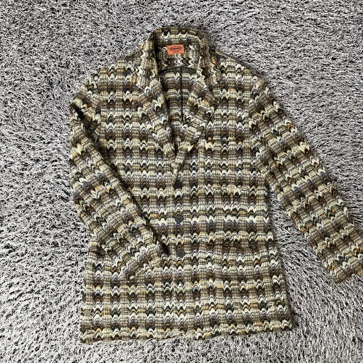 MISSONI ミッソーニ モヘア ウール ニット カーディガン ジャケット コート