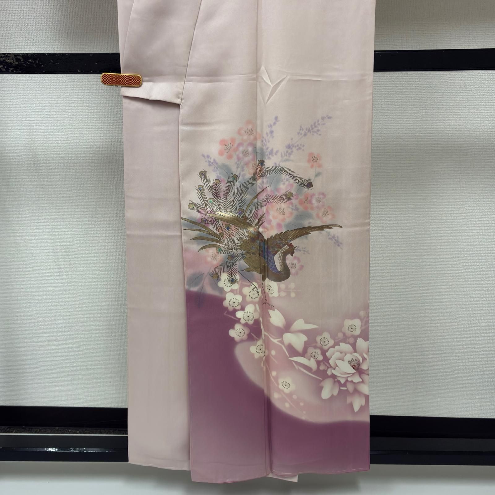 付け下げ 正絹 紋なし 美しい染めの花 袷 着物 MK-9638 - メルカリ