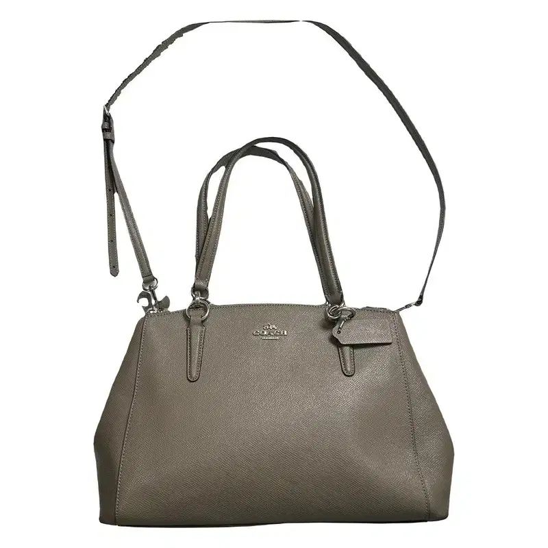 COACH Christie Carryall グレー トートバッグ