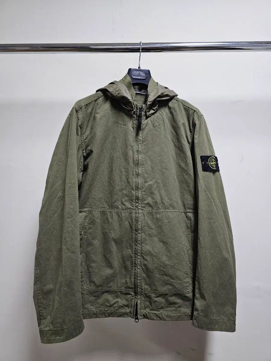 STONE ISLAND ストーンアイランド コットン コーデュラ フード ジャケット