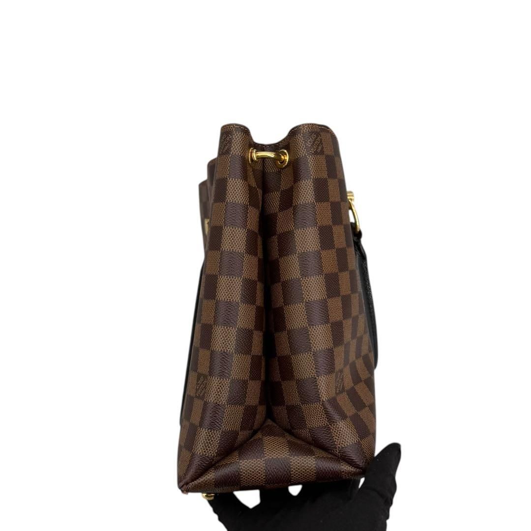 ルイヴィトン ダミエ エベヌ リバーサイド ハンドバッグ 2way LOUIS 