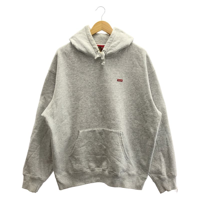 【中古】Supreme 24SS スモールボックスロゴ スウェットパーカー ホワイト[79][240079037695] 中古】Supreme 24SS スモールボックスロゴ スウェットパーカー