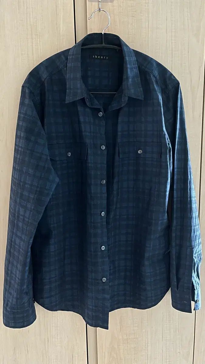 theory CHECK シャツ M