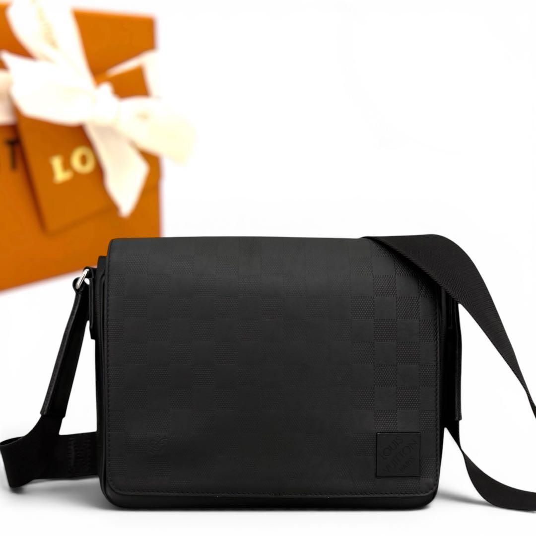 ルイヴィトン ダミエ　アンフィニ　ディストリクト PM NV3 LOUIS VUITTON メッセンジャーバッグ