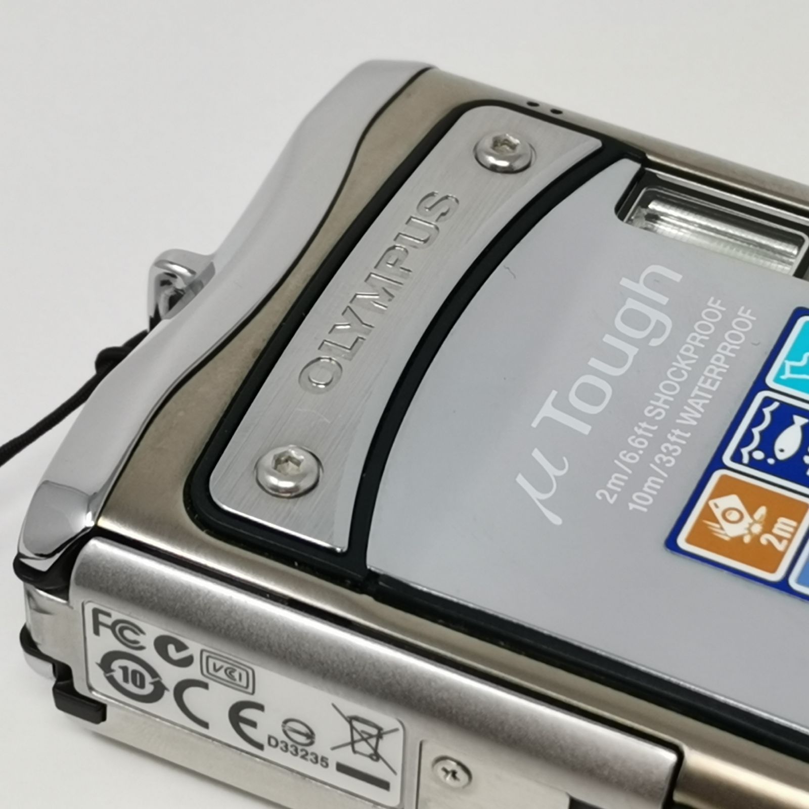 OLYMPUS μ ミュー TOUGH-8000 防水デジタルカメラ 動作確認済 充電器付 