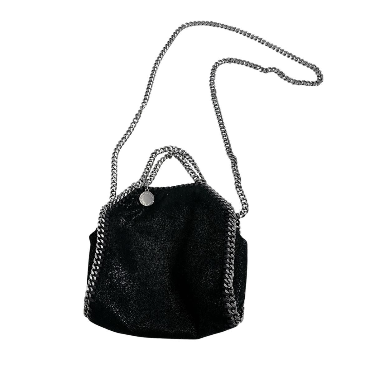 ステラマッカートニー ミニショルダー 斜めがけ ボディバッグ ショルダーバッグ Stella McCartney ブラック