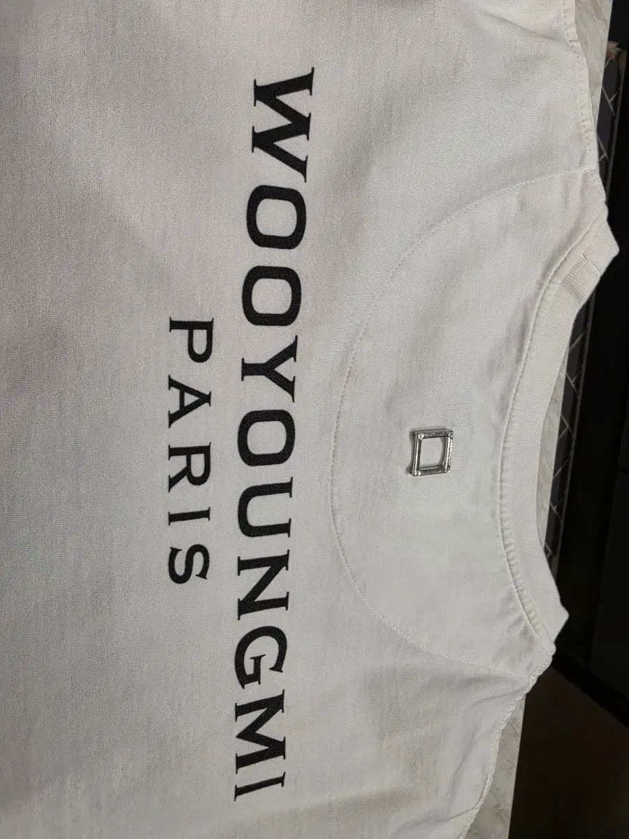 ウーヨンミ パリ 半袖 Tシャツ 白