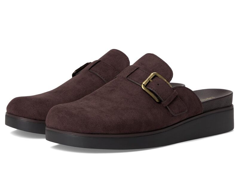 ライフストライド レディース シューズ サンダル LifeStride Gillianclog MuleClog Shoes Dark Chocolate チョコレート