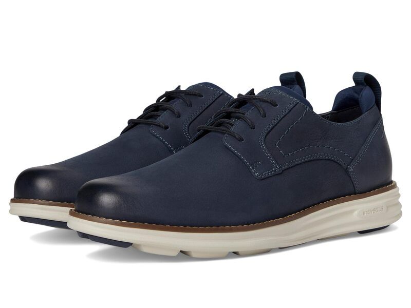 ロックポート メンズ シューズ スニーカー Rockport Canton Dark Blue Leath ブルー