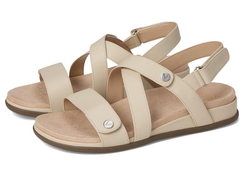 バイオニック レディース シューズ サンダル VIONICypresstrappy Sandals Parchment Beige ベージュ