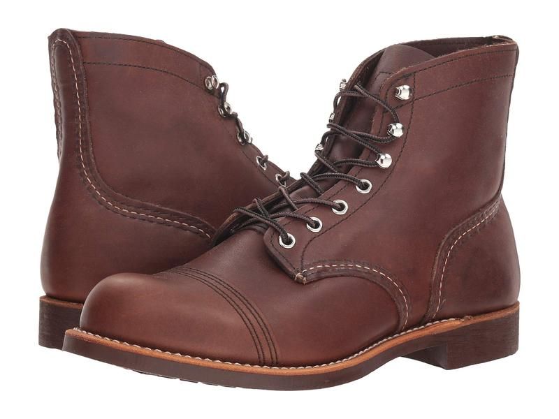 レッドウイング メンズ シューズ ブーツ・レインブーツ Red Wing Heritage 6 Iron Ranger Lug Amber Harness アンバー