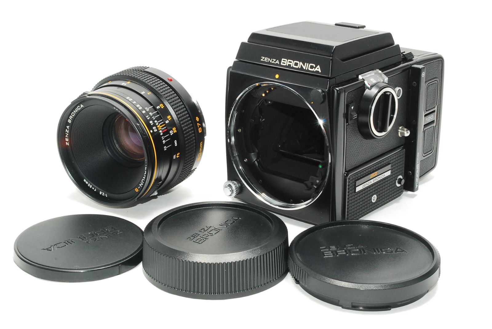 ★動作品★ゼンザブロニカZENZA BRONICA SQ-A /ZENZANON-S 80mm F2.8 中判カメラ r358