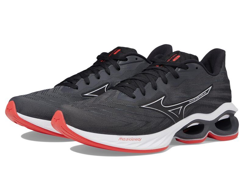 ミズノ メンズ シューズ スニーカー Mizuno Wave Creation 25 SSW EbonyWhite ホワイト